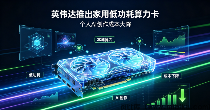 英伟达推出家用低功耗算力卡，个人AI创作成本大降